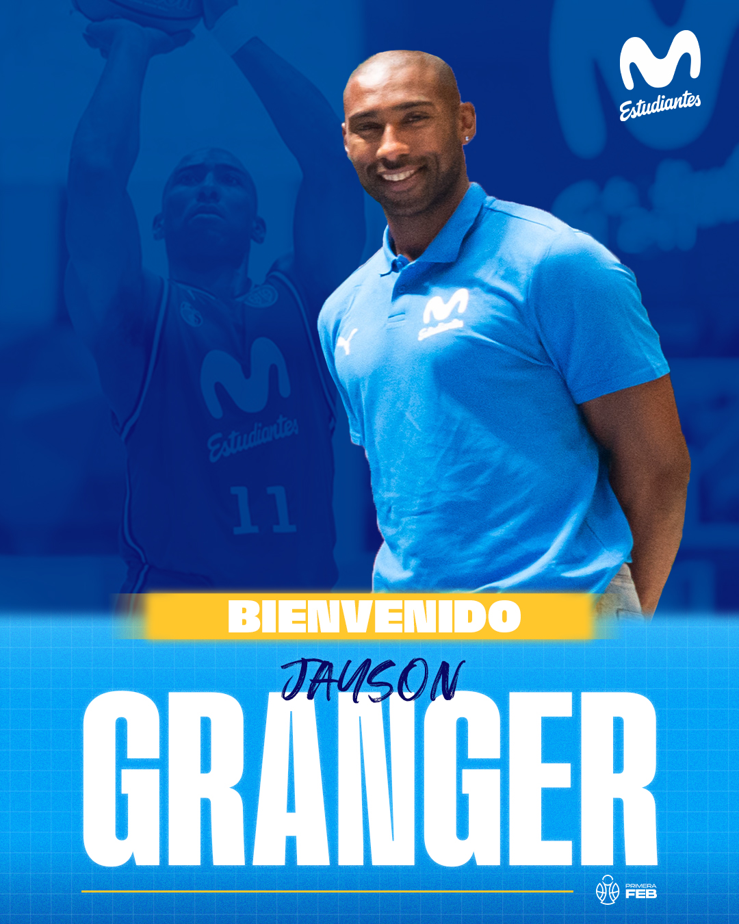 Jayson Granger inicia una nueva etapa en Movistar Estudiantes como parte de la estructura del club
